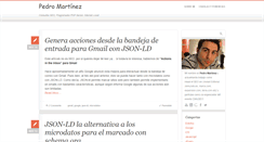 Desktop Screenshot of pedromg.com