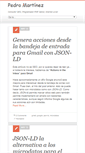 Mobile Screenshot of pedromg.com